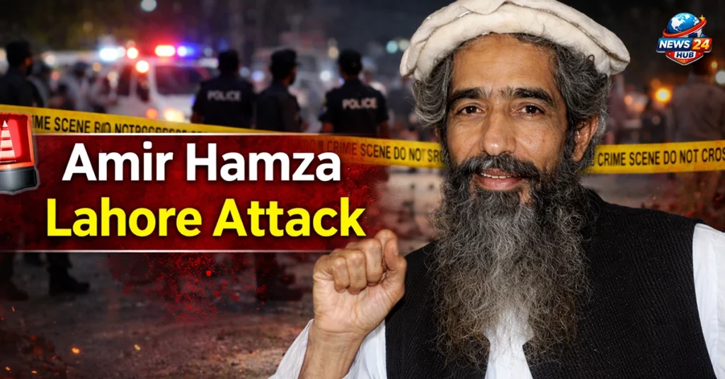 Amir Hamza Lahore attack latest news