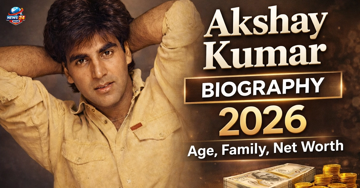 Akshay Kumar Biography 2026 featuring age, family, career, net worth, awards and upcoming movies