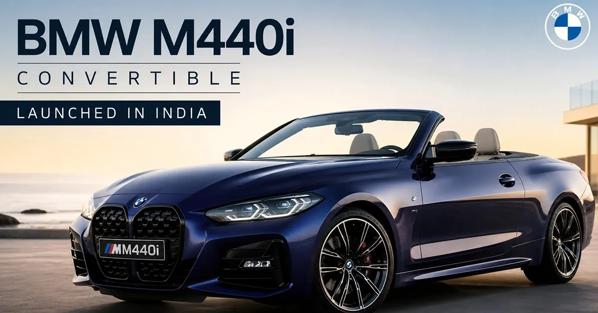 BMW M440i Convertible India Launch 2026 – Price, Features, Specs