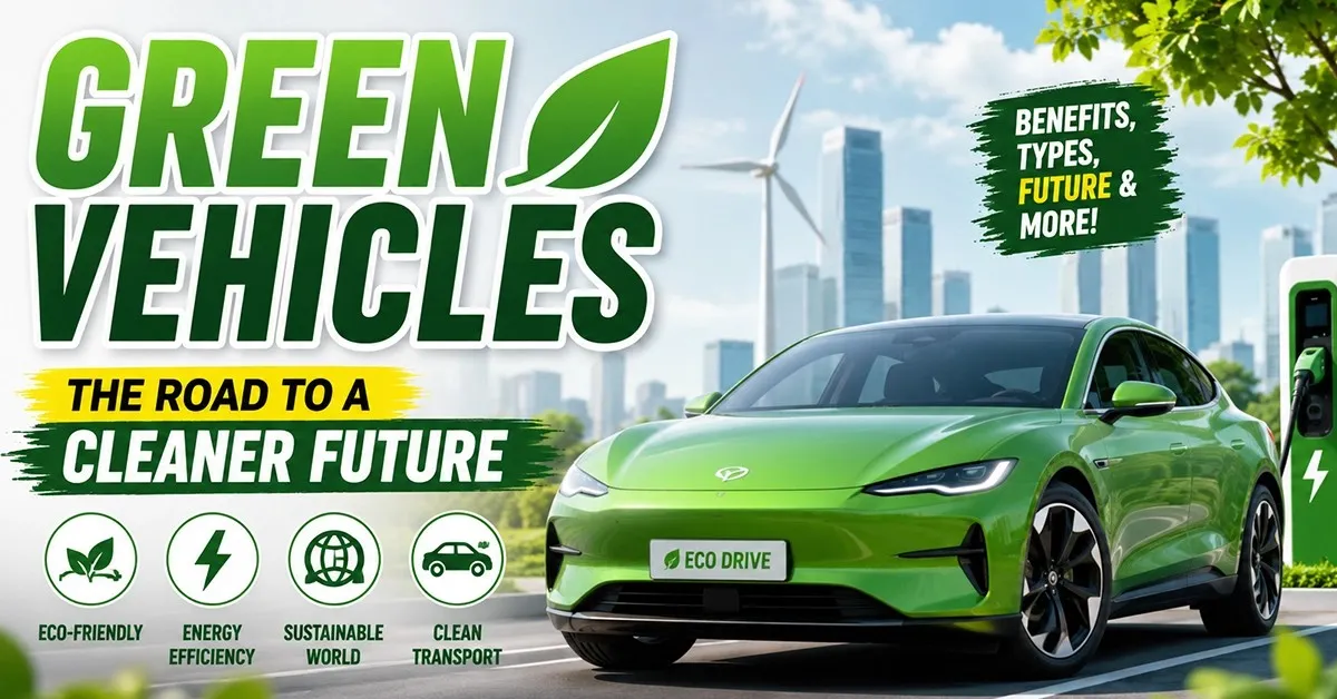 Green Vehicles: Future of Eco-Friendly Transportation