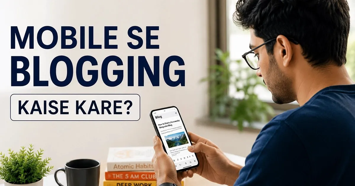 Mobile Se Blogging Kaise Kare 2026 – Complete Beginner Guide for Students & Creators